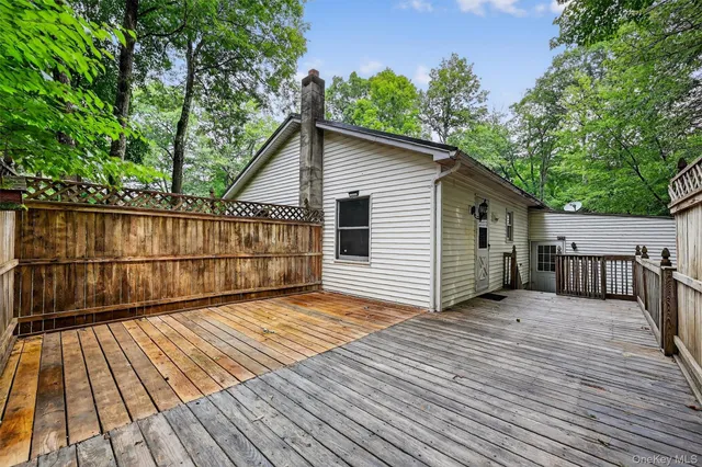 a view of a house with a patio