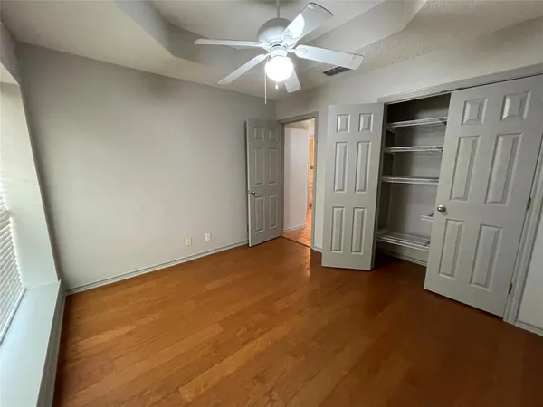 wooden floor in an empty room