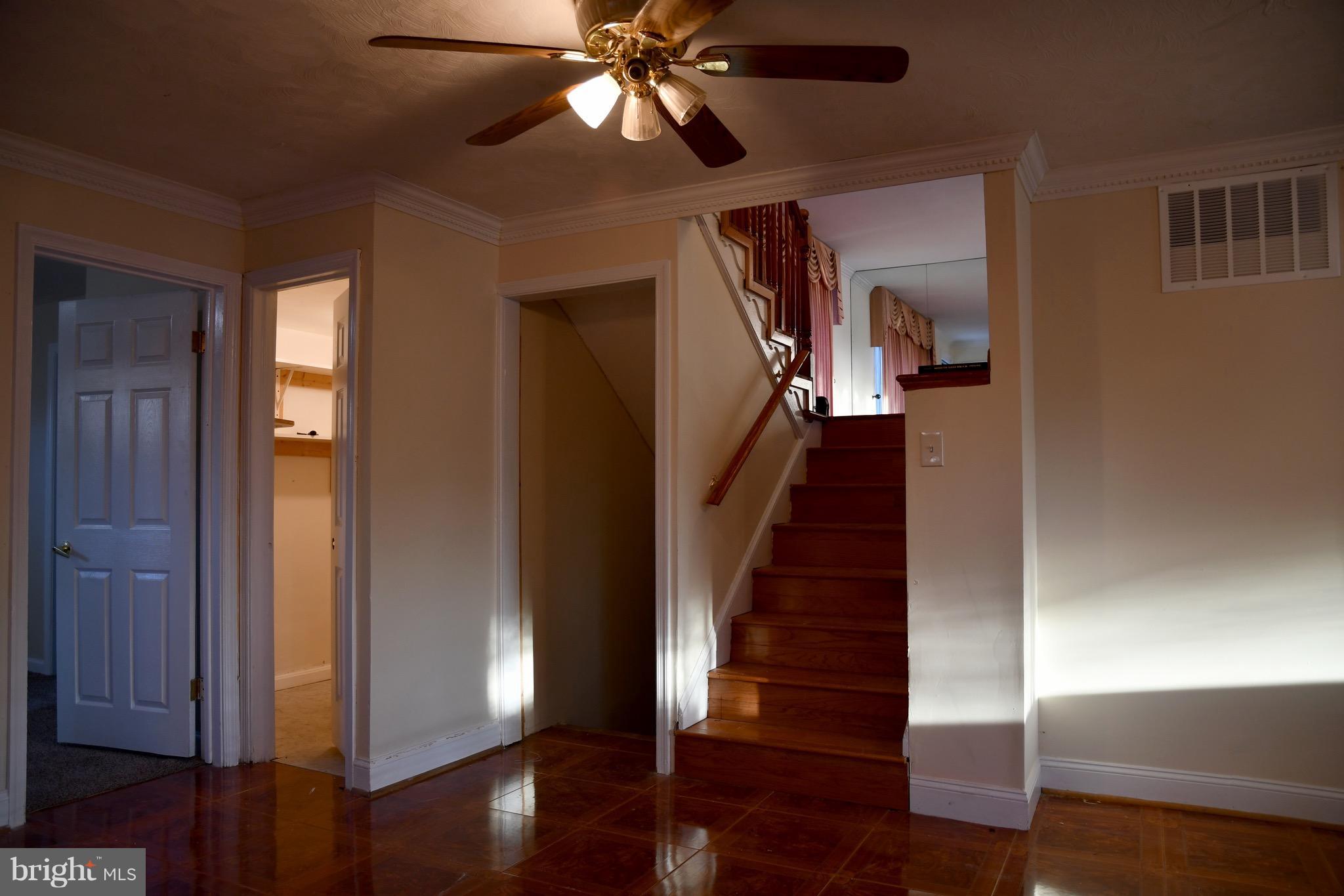 1503 Dilston Road Silver Spring, MD 20903 - Photo 13 of 28 STAIRWAY TO UPPER LEVEL
