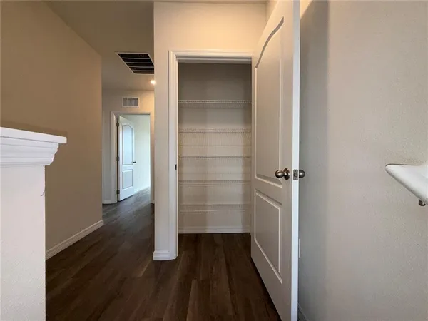 a view of walk in closet