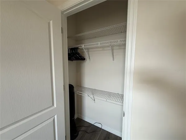a view of walk in closet