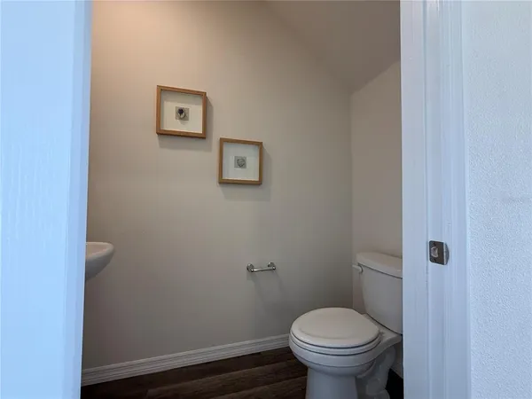a bathroom with a toilet