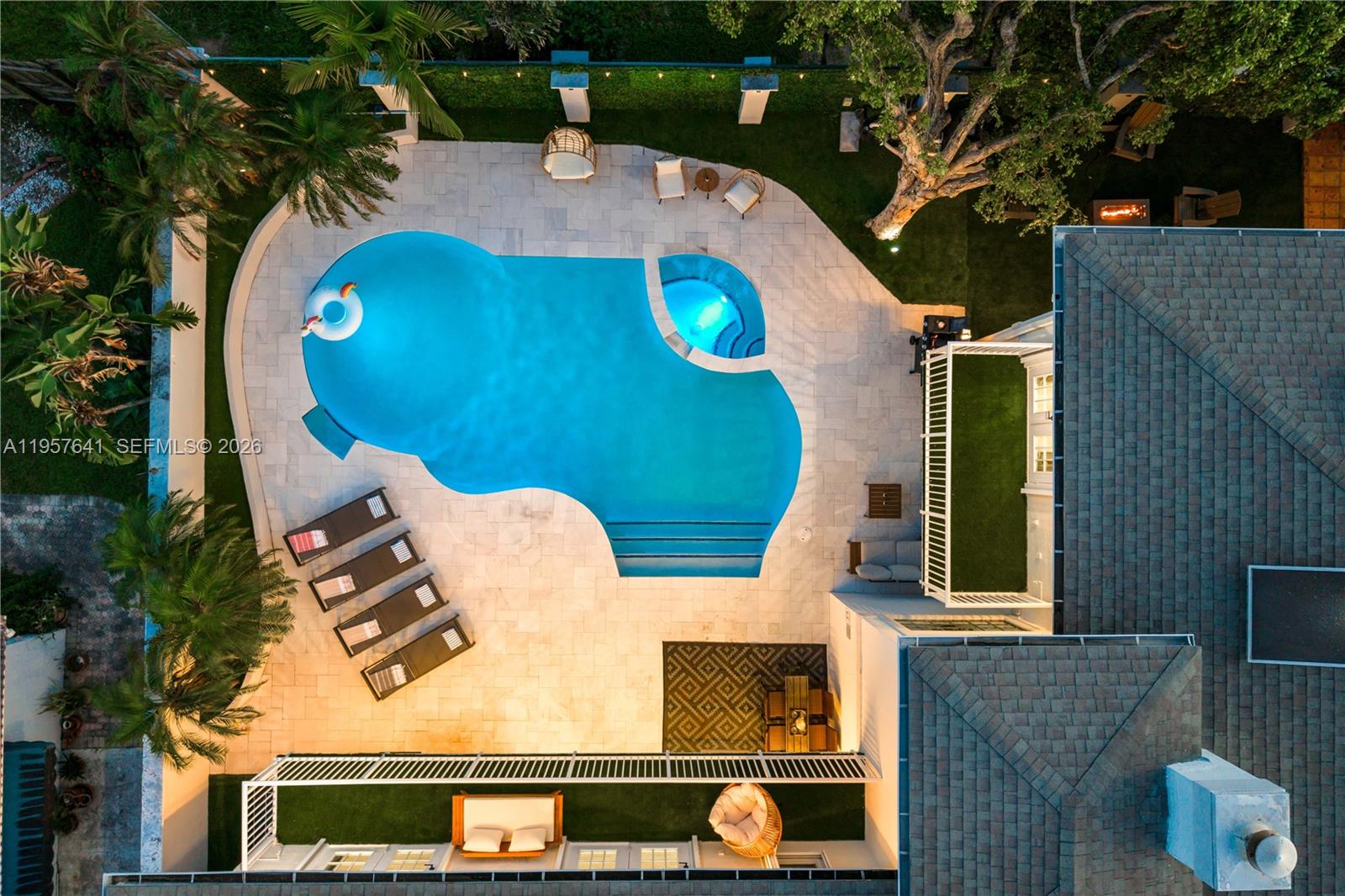 2532 Southeast 13th Street Pompano Beach, FL 33062 - Photo 3 of 69 an aerial view of a house with a swimming pool