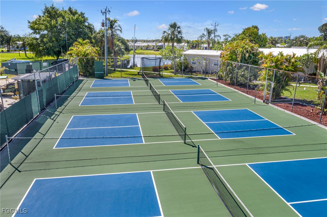 14736 Patrick Henry Road North Fort Myers, FL 33917 - Photo 44 of 47 a view of a tennis court