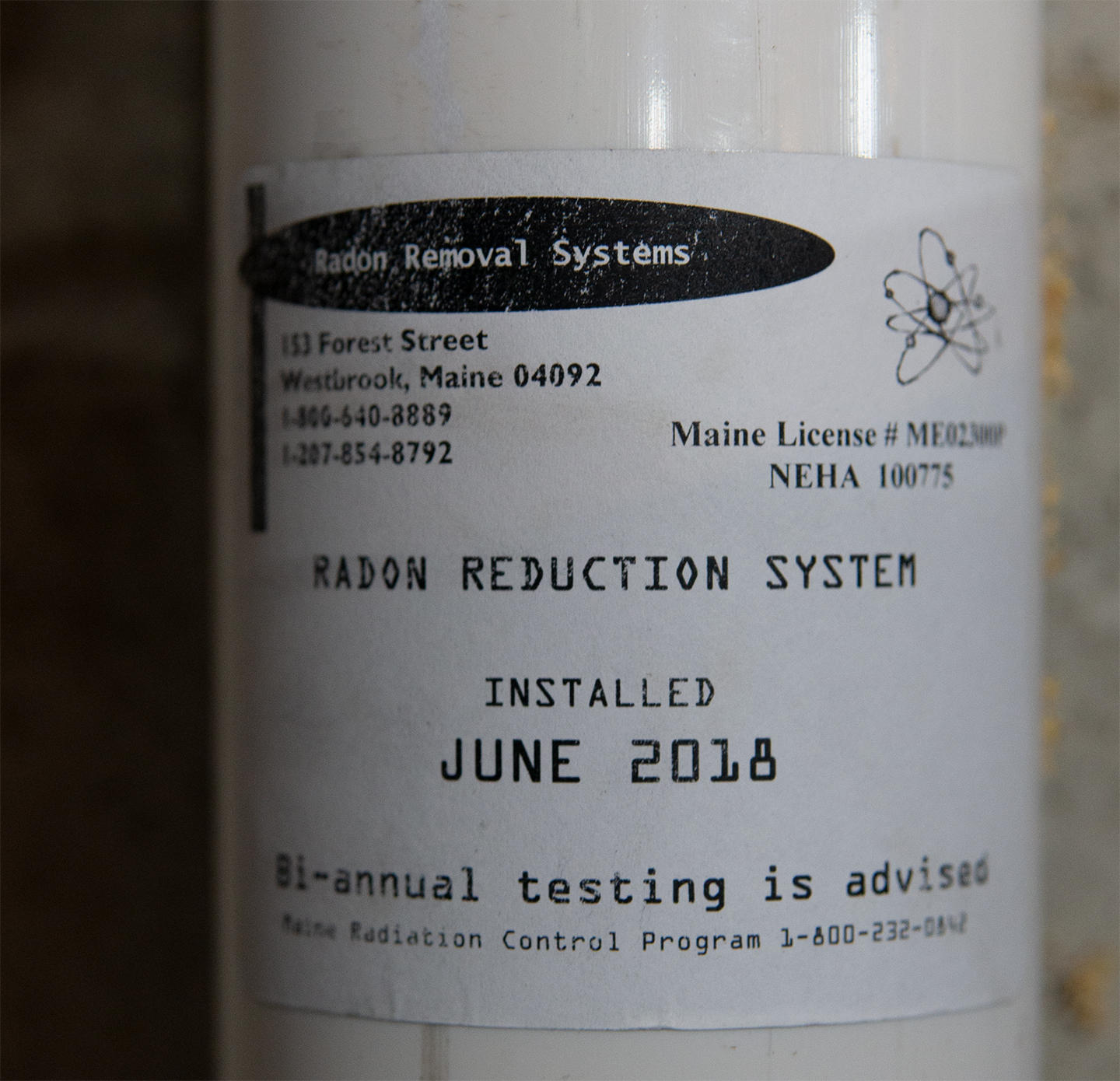 7 Samuel Road Raymond, ME 04071 - Photo 24 of 27 Radon-Air