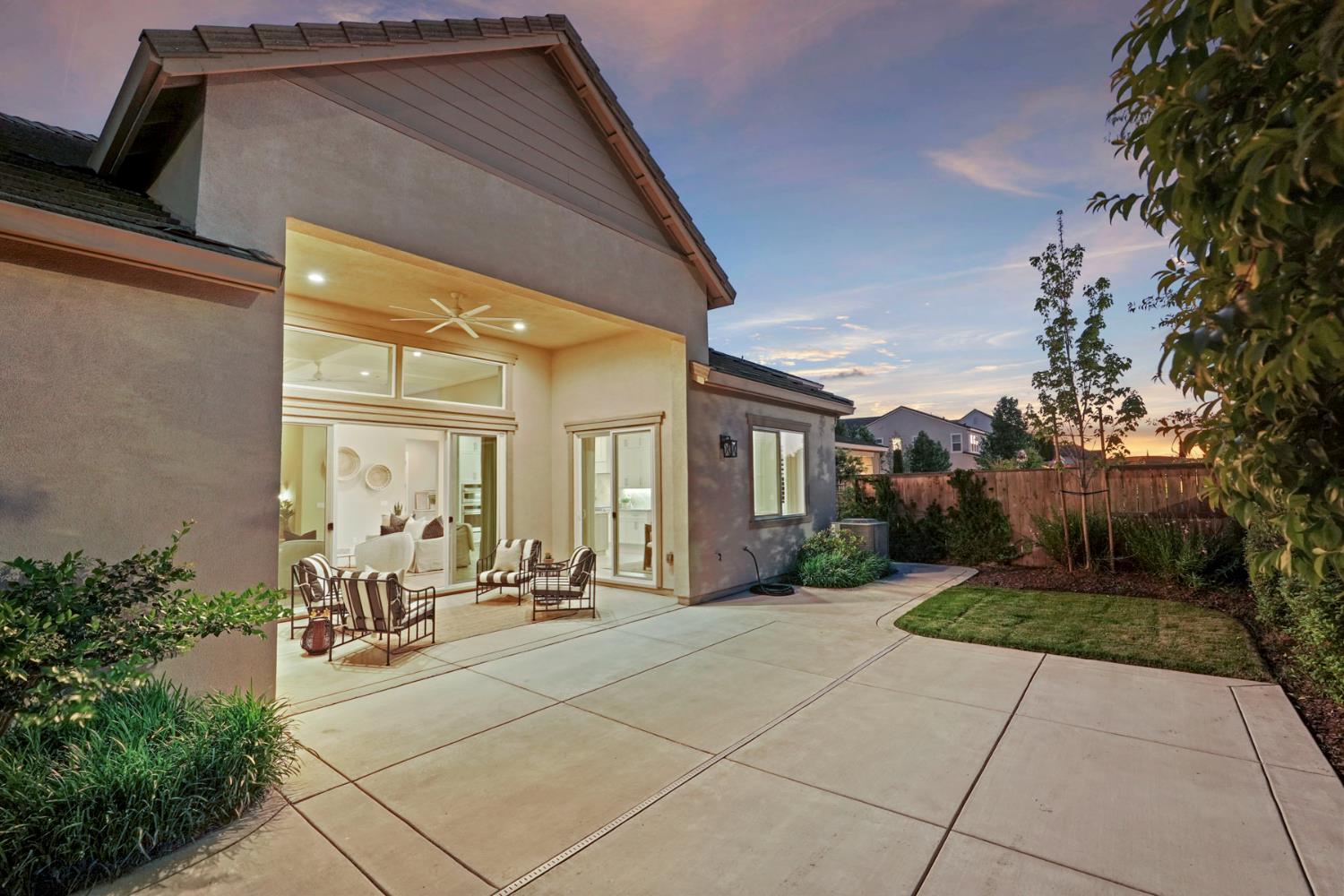 2931 Concerto Court Lodi, CA 95242 - Photo 51 of 54 a view of a house with backyard and garden