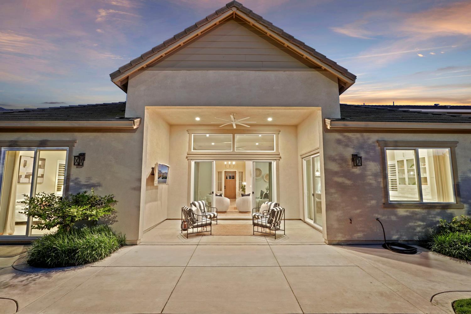 2931 Concerto Court Lodi, CA 95242 - Photo 53 of 54 a view of a house with potted plants