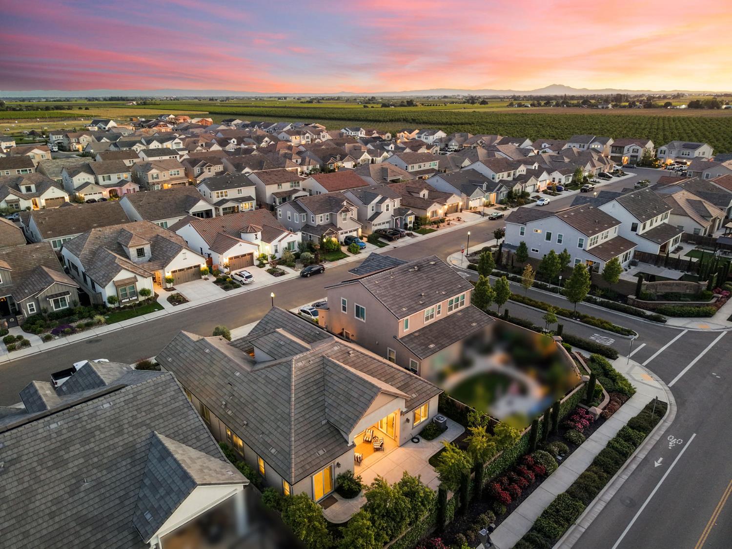 2931 Concerto Court Lodi, CA 95242 - Photo 8 of 54 an aerial view of residential houses with outdoor space