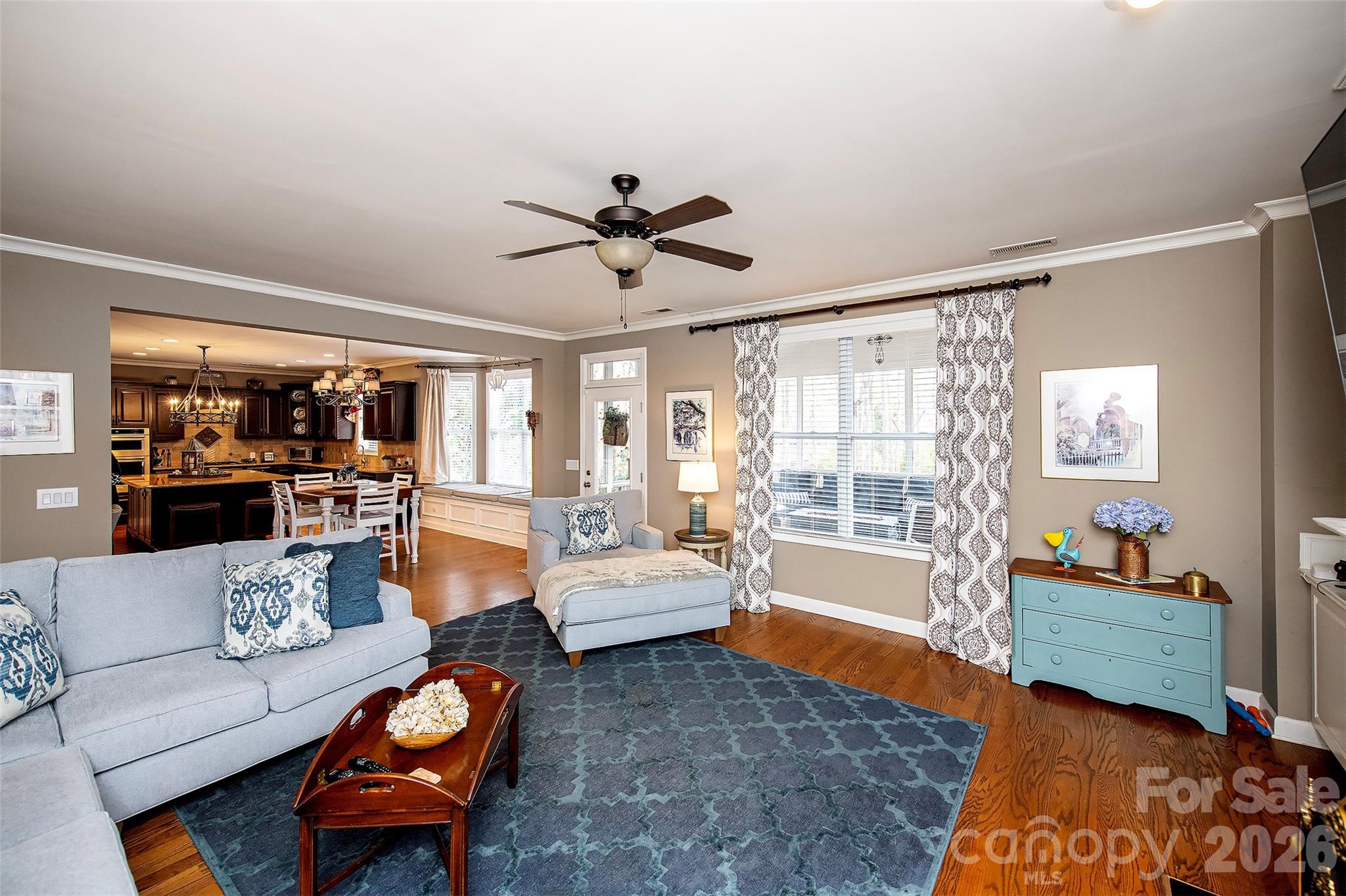 18432 East Marbella Lane Fort Mill, SC 29707 - Photo 10 of 47 a living room with furniture and a large window