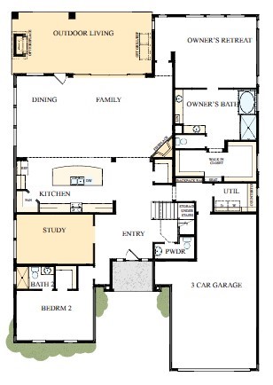 31430 Bluebell Avenue Fulshear, TX 77423 - Photo 49 of 50 The success of a floor plan is the way you can move through it…You’ll be amazed at how well this home lives…We call it traffic patterns.
