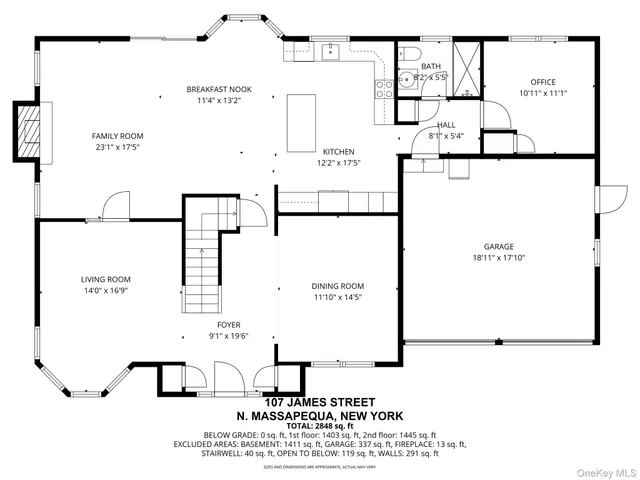 $1,250,000 | 107 James Street, Massapequa, NY 11758