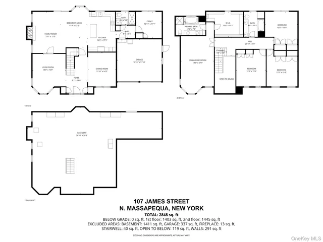 $1,250,000 | 107 James Street, Massapequa, NY 11758