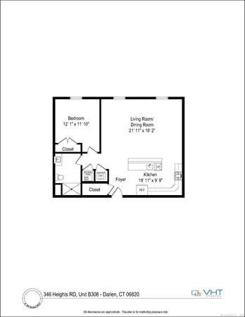 $4,600 | 340 Heights Road, Unit 308, Darien, CT 06820