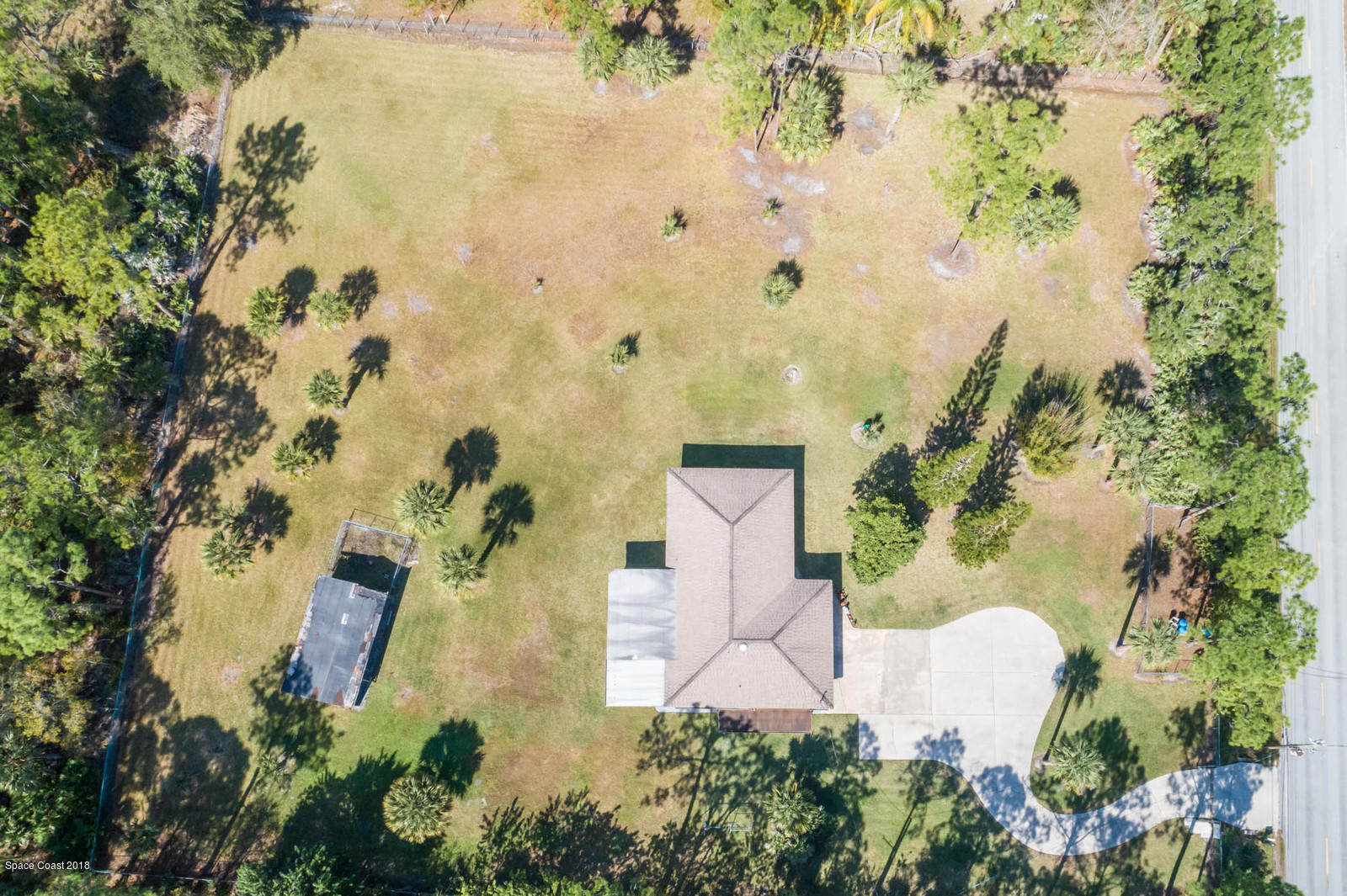 3830 Corey Road Grant Valkaria, FL 32950 - Photo 30 of 38 Overhead View