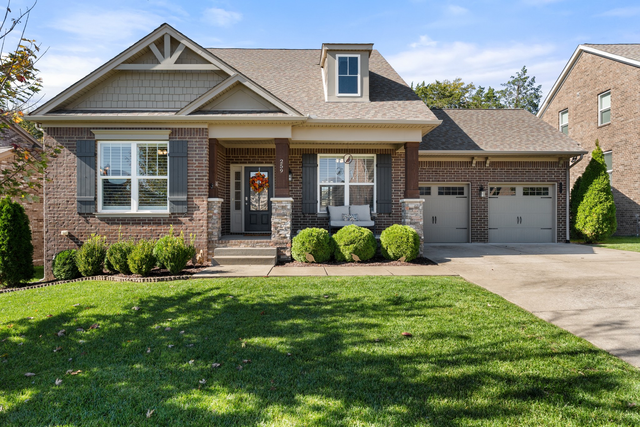 259 Caroline Way Mount Juliet, TN 37122 - Photo 1 of 35 front view of a house with a yard