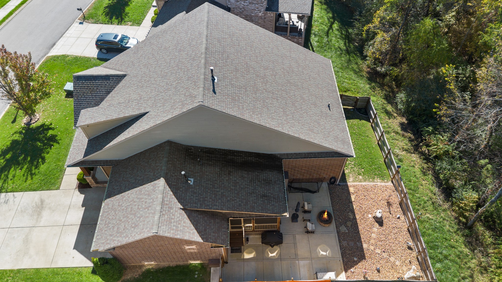 259 Caroline Way Mount Juliet, TN 37122 - Photo 29 of 35 an aerial view of a house with a yard
