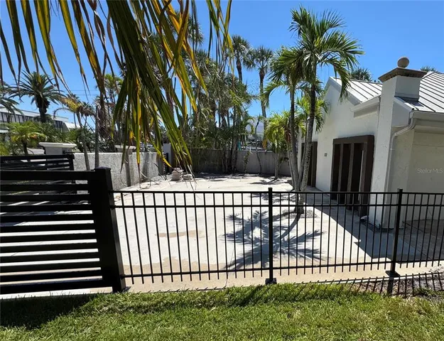 a view of outdoor space with swimming pool