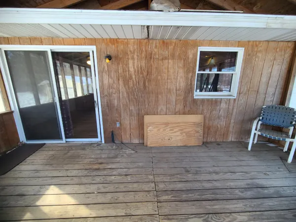 a view of front door