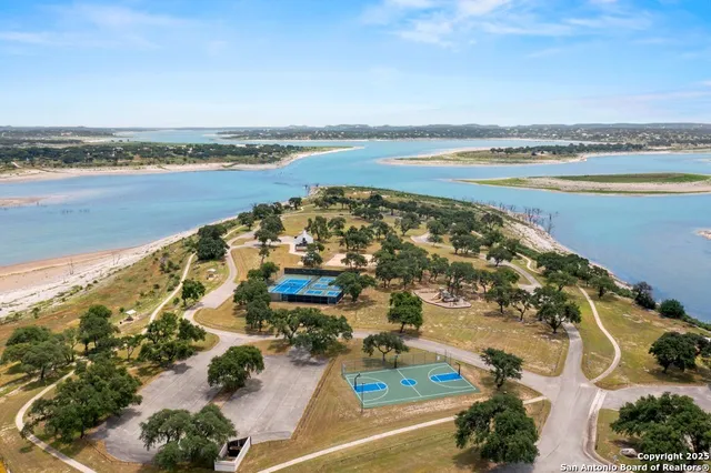 a view of a city and lake view