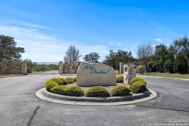 a view of a roadside with a big yard