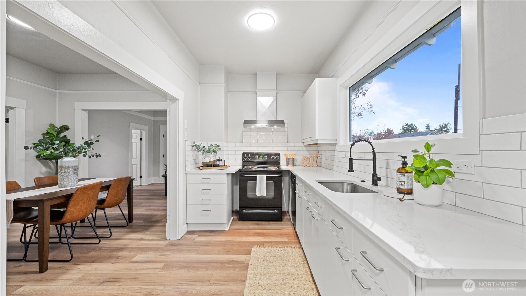 7 Second Street Touchet, WA 99360 - Photo 21 of 33 a kitchen with stainless steel appliances granite countertop a sink and cabinets