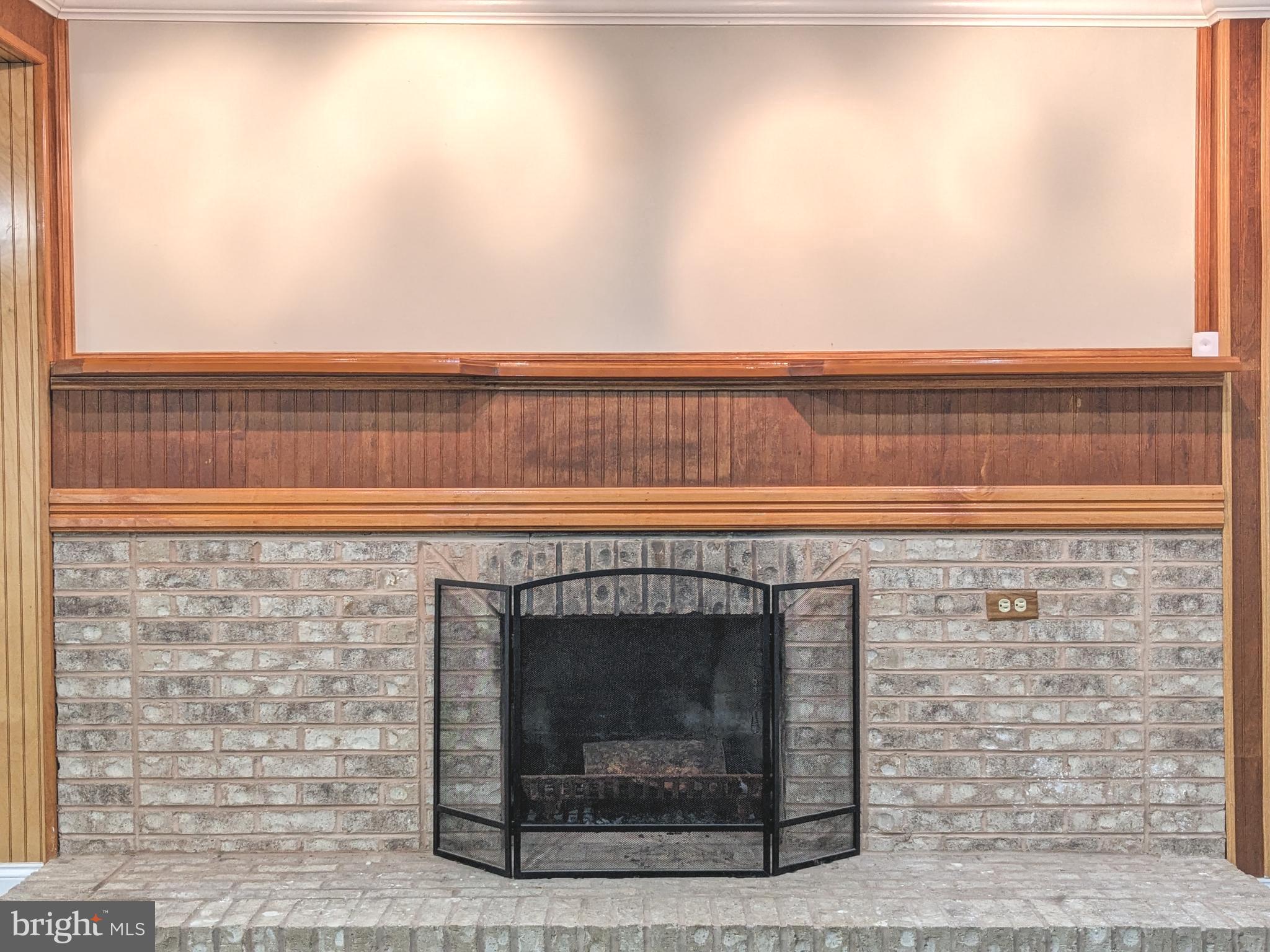 302 Biddle Road Accokeek, MD 20607 - Photo 23 of 43 Wood Burning Fireplace