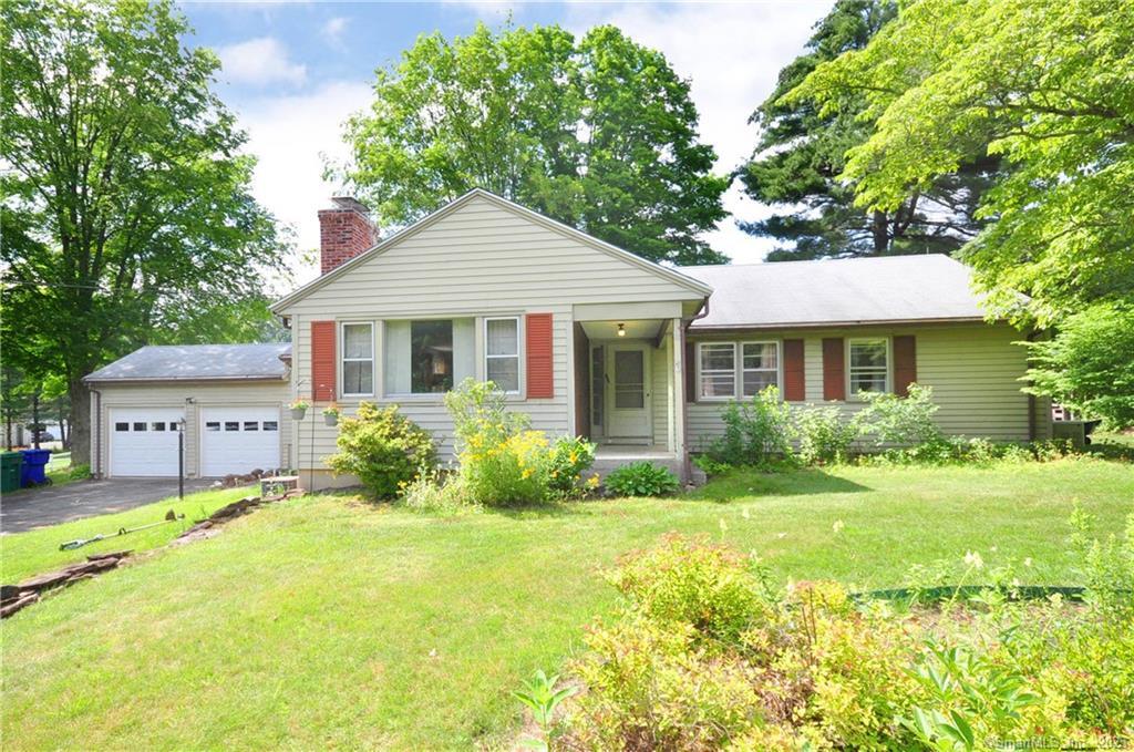 18 Burr Road Bloomfield, CT 06002 - Photo 1 of 1 a front view of a house with a yard