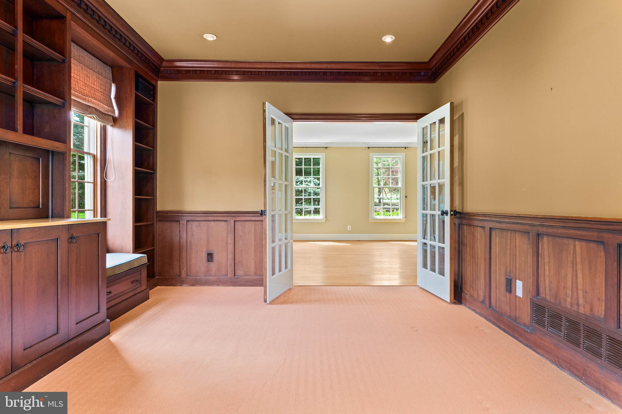 607 Newtown Road Berwyn, PA 19312 - Photo 19 of 83 a view of an empty room with a window