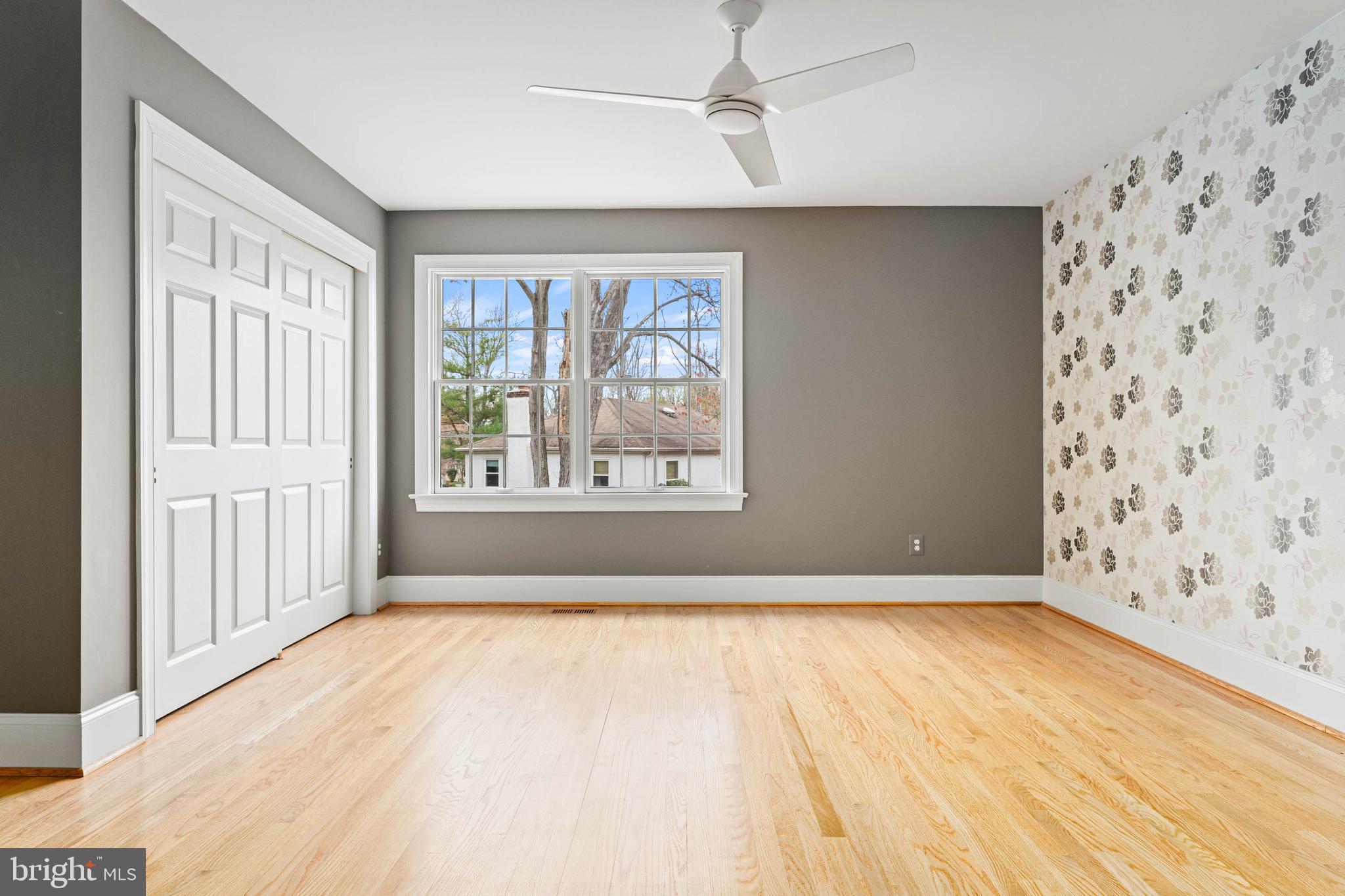 607 Newtown Road Berwyn, PA 19312 - Photo 57 of 83 wooden floor in an empty room with a window