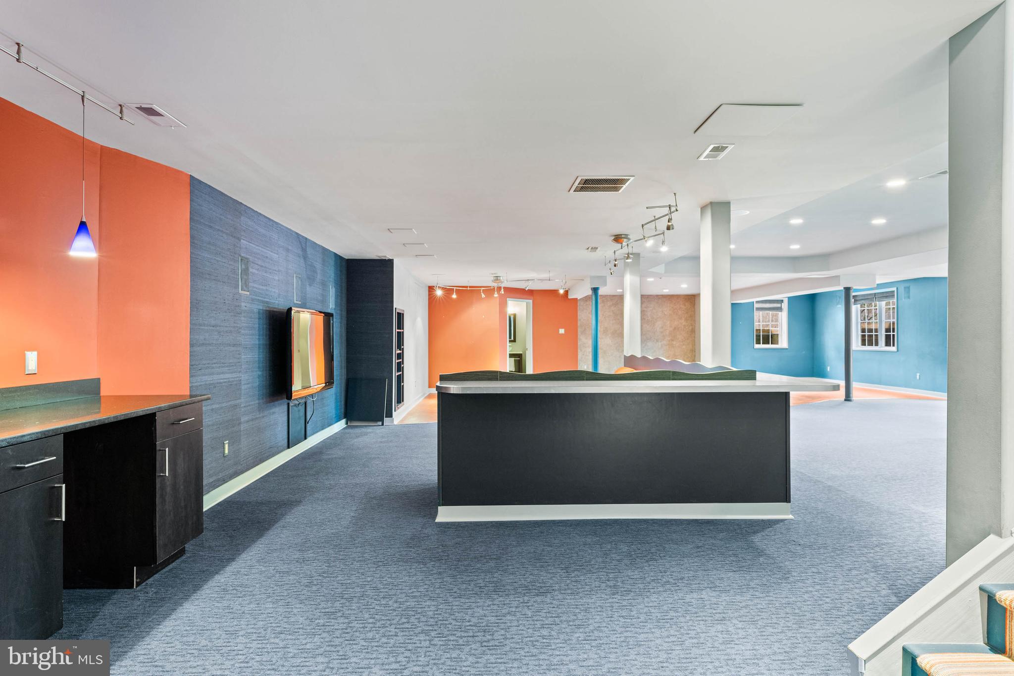 607 Newtown Road Berwyn, PA 19312 - Photo 63 of 83 Lower level entertainment area