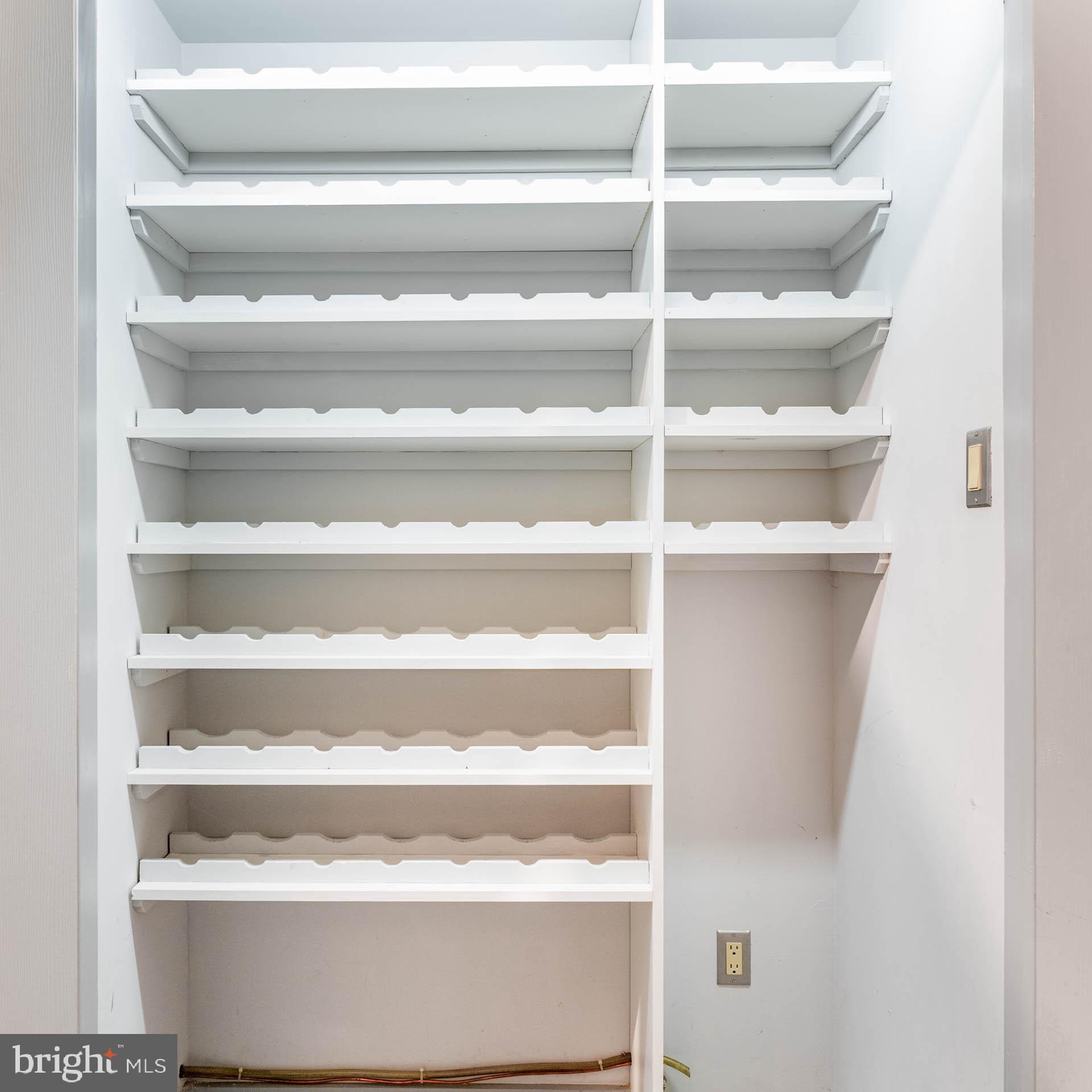 607 Newtown Road Berwyn, PA 19312 - Photo 69 of 83 a view of a walk in closet with empty racks