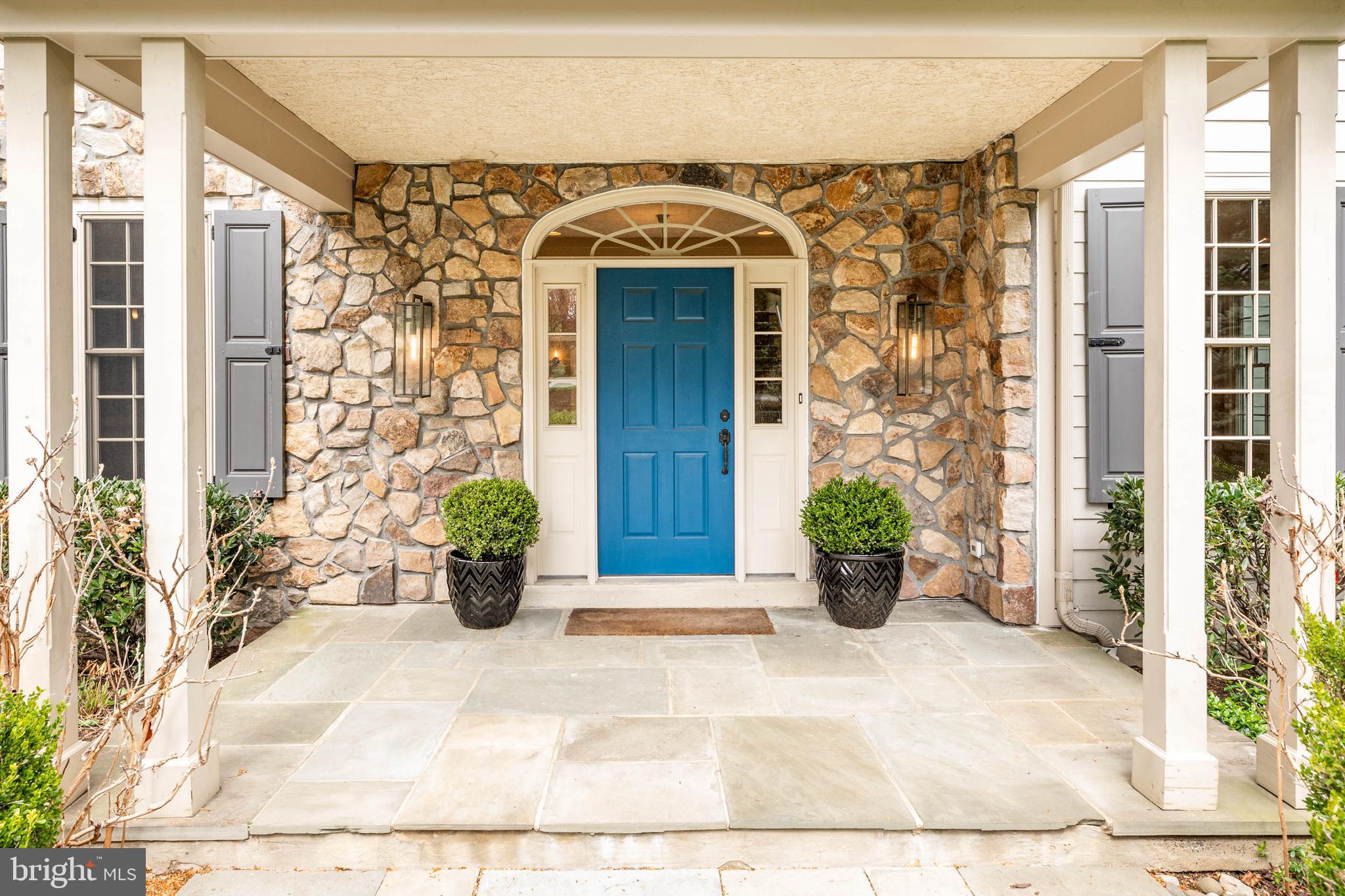 607 Newtown Road Berwyn, PA 19312 - Photo 9 of 83 a view of a entryway door front of house