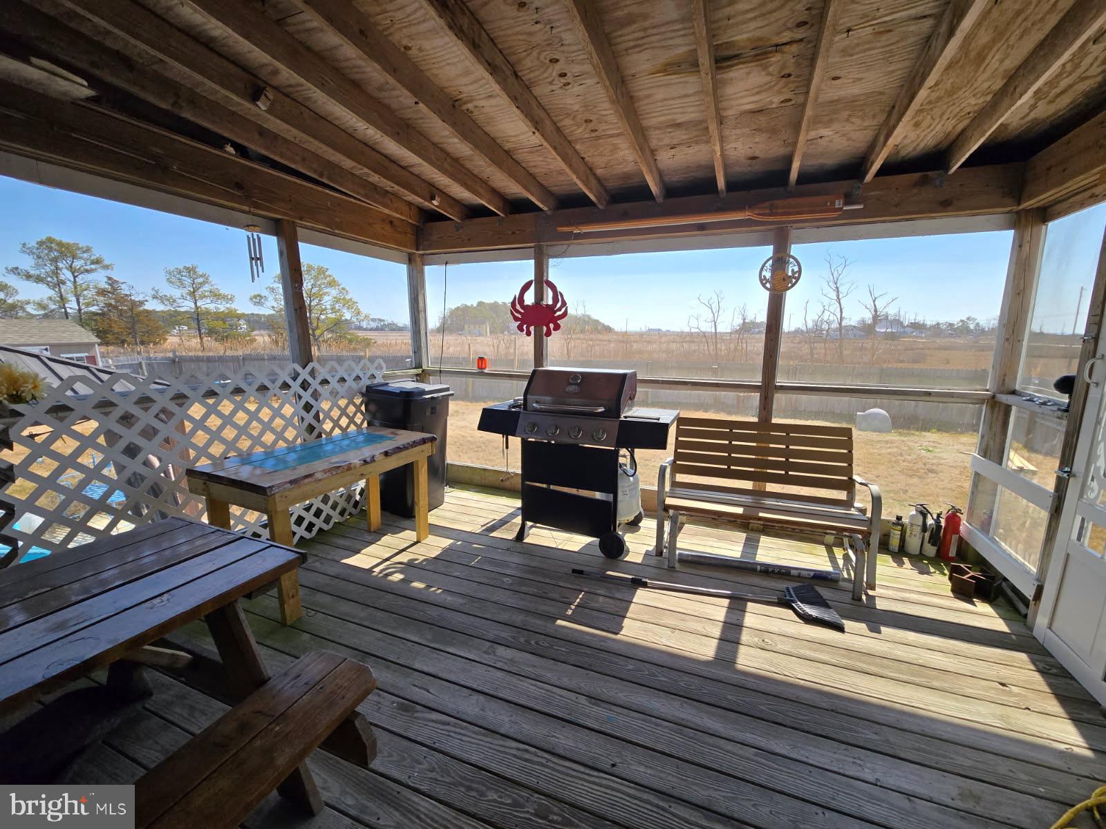 1511 Crocheron Road Crocheron, MD 21627 - Photo 51 of 55 a outdoor space with lots of furniture and wooden floor