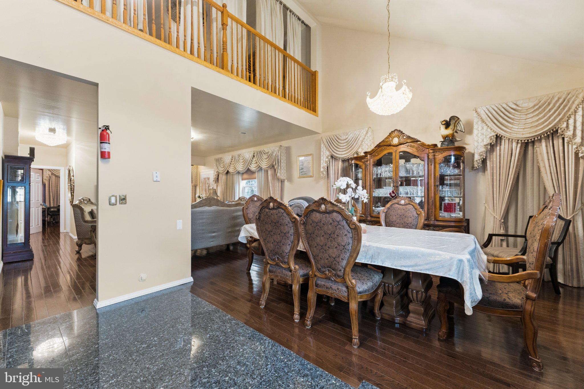 7 Spring Drive Dayton, NJ 08810 - Photo 5 of 24 Elegant dining space with high ceilings.