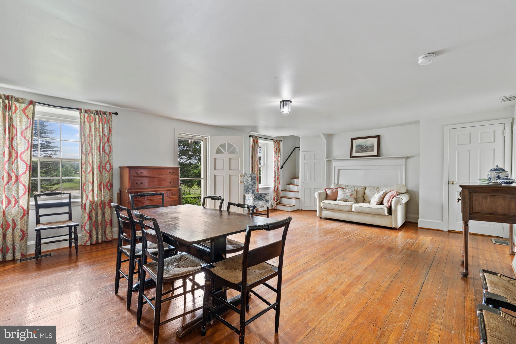14111 Green Road Glyndon, MD 21136 - Photo 104 of 146 a view of a dining room with furniture and wooden floor