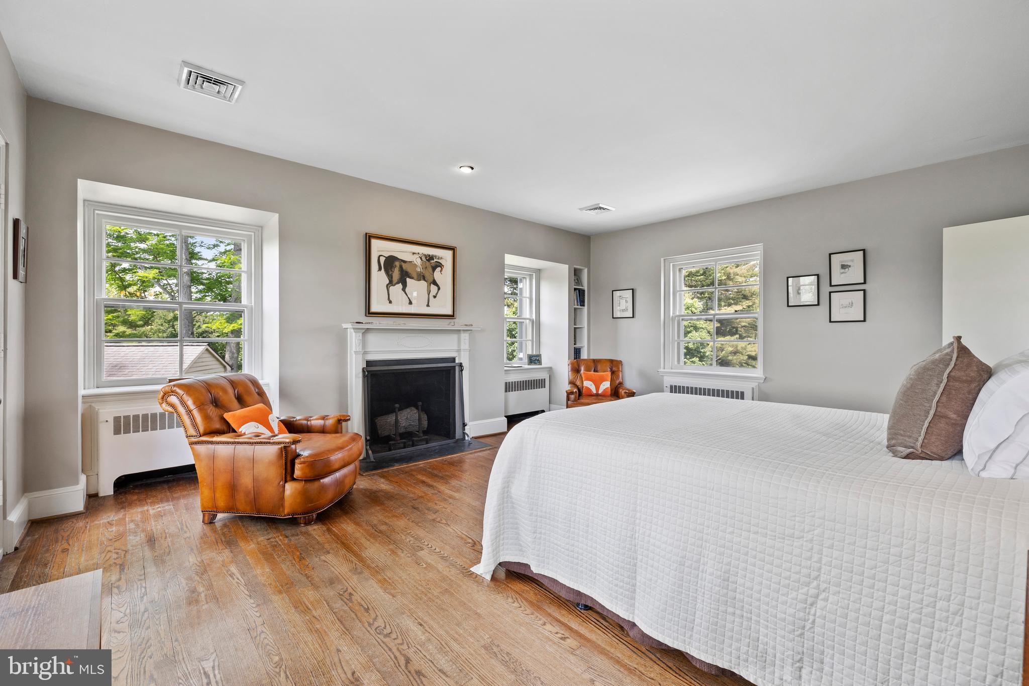 14111 Green Road Glyndon, MD 21136 - Photo 57 of 146 a bedroom with a bed and a couch