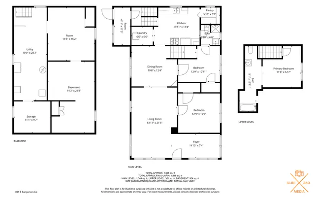 $149,900 | 801 East Sangamon Avenue, Rantoul, IL 61866