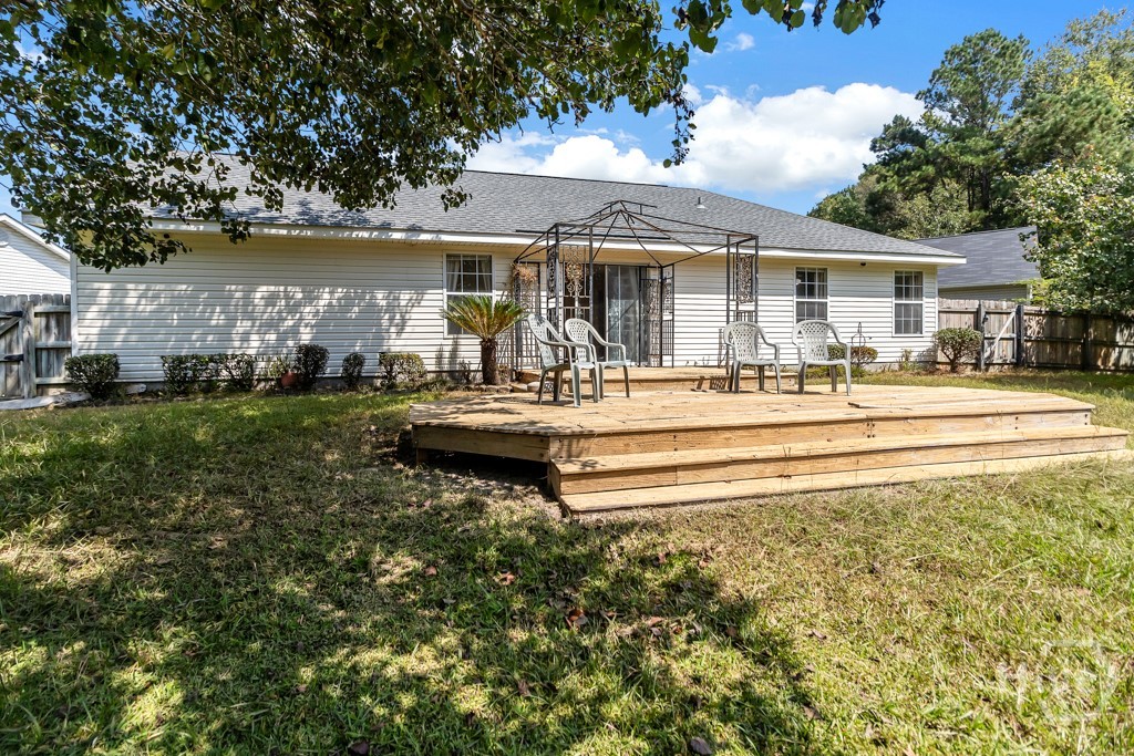 127 Four Oaks Court Rincon, GA 31326 - Photo 27 of 30 Backyard - Deck