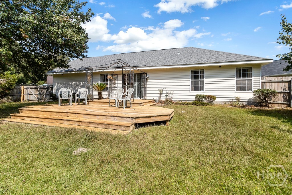 127 Four Oaks Court Rincon, GA 31326 - Photo 28 of 30 Backyard - Deck