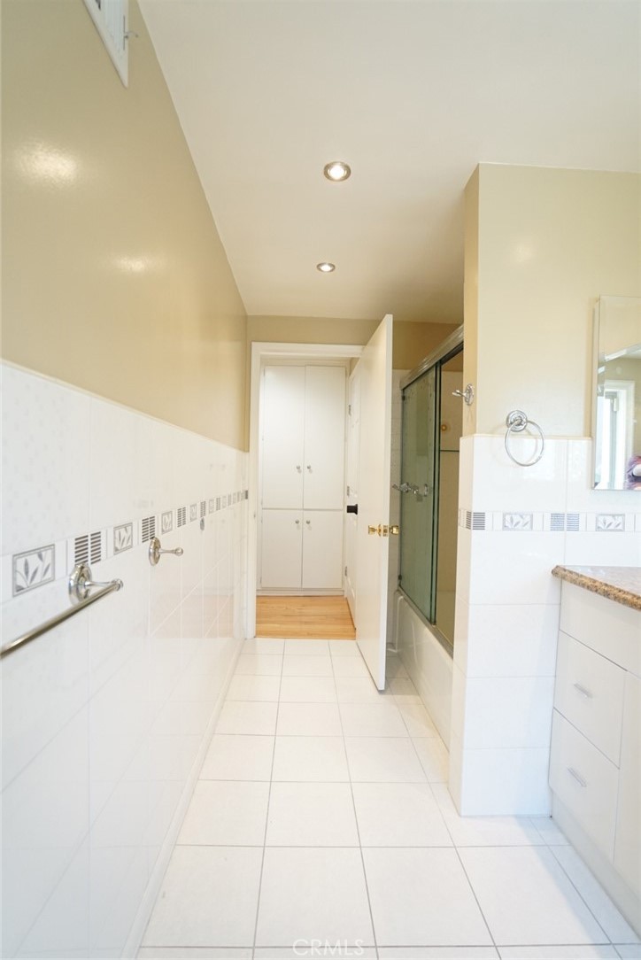 1925 El Sereno Avenue Arcadia, CA 91007 - Photo 19 of 37 a bathroom with a sink a toilet and shower