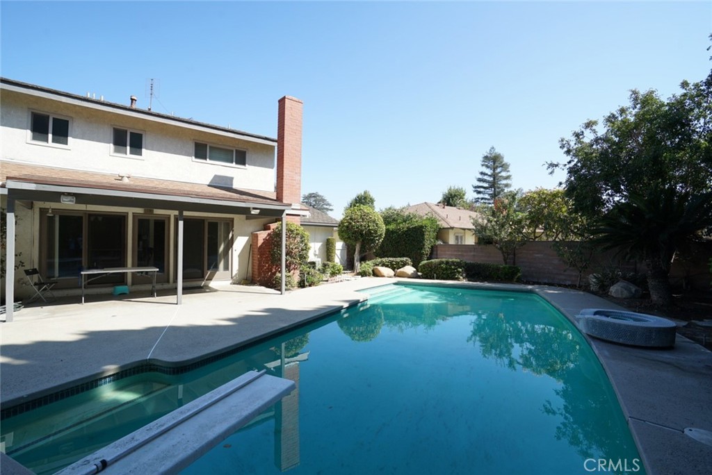 1925 El Sereno Avenue Arcadia, CA 91007 - Photo 25 of 37 a view of house with yard outdoor seating and swimming pool