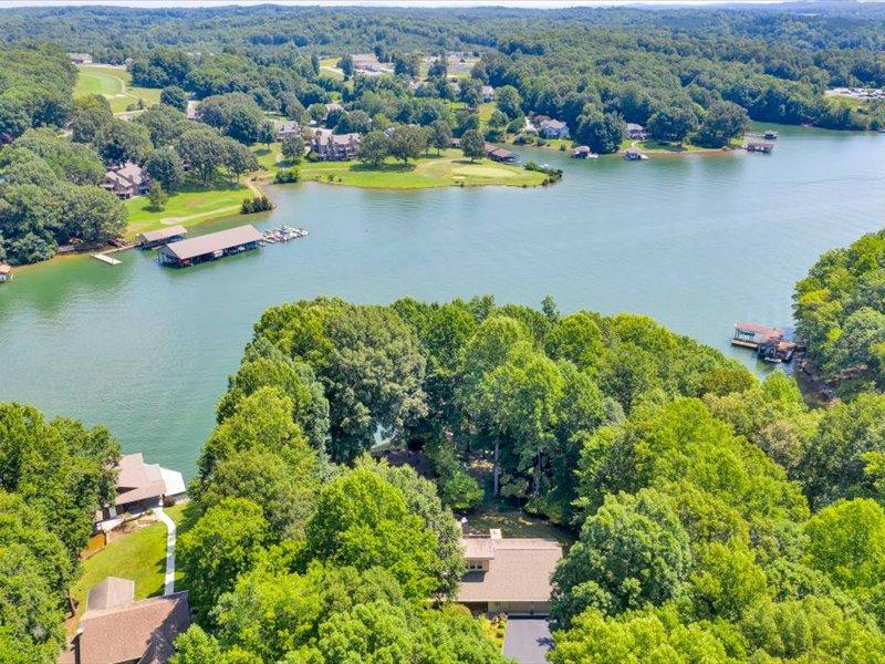 121 Spring Drive Huddleston, VA 24104 - Photo 2 of 70 an aerial view of a houses with a lake view