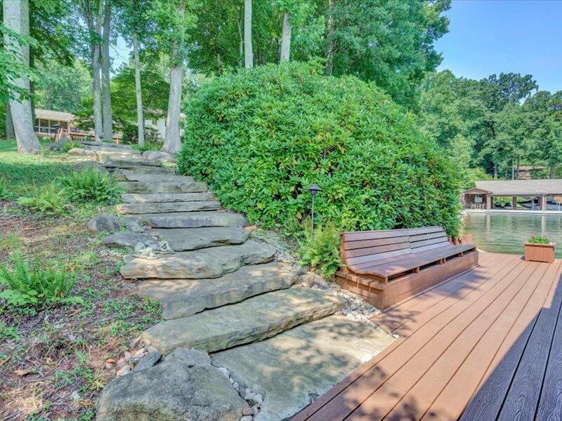 121 Spring Drive Huddleston, VA 24104 - Photo 54 of 70 a view of a backyard with sitting area