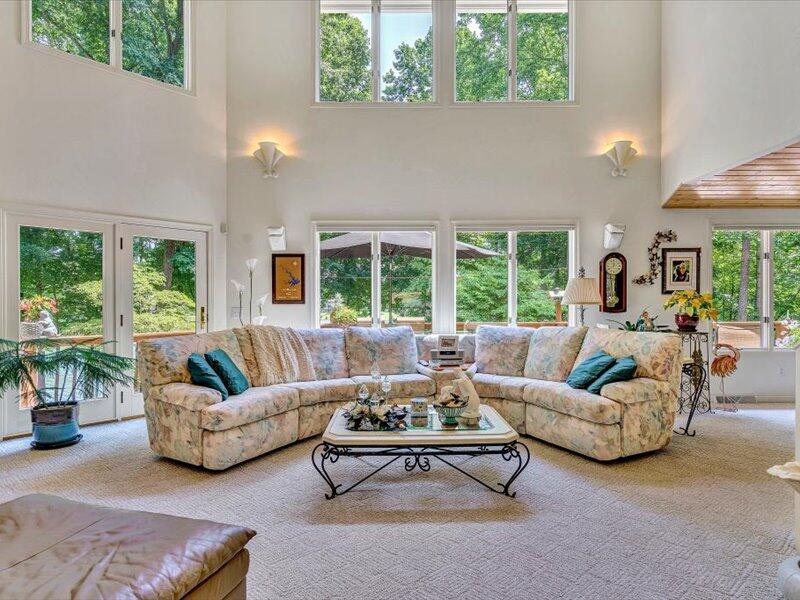 121 Spring Drive Huddleston, VA 24104 - Photo 9 of 70 a living room with furniture and a large window