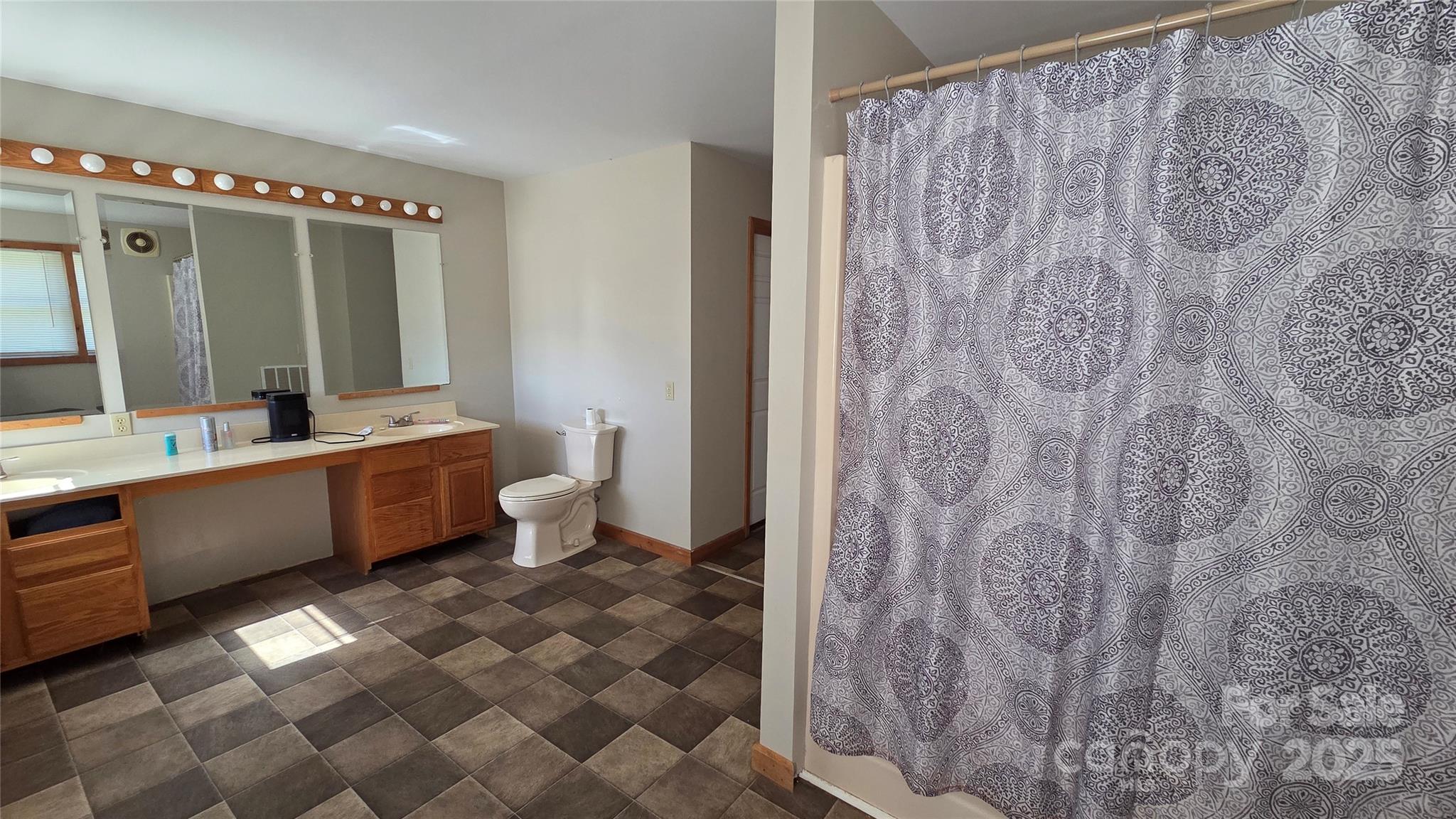 68 Garden Ridge Clyde, NC 28721 - Photo 10 of 16 a bathroom with a sink a toilet and shower