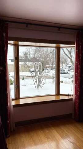 a view of room with window