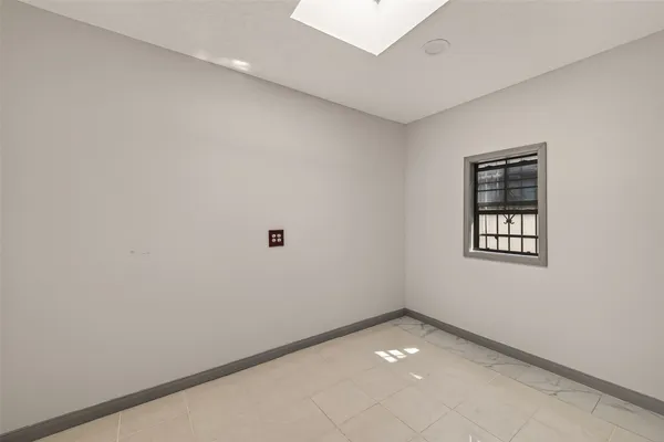 a close view of a sink in the bathroom