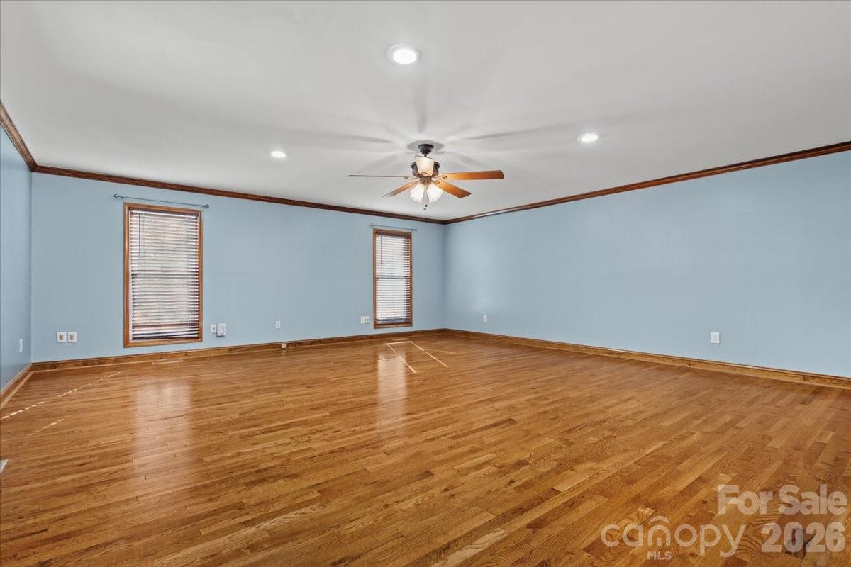 1935 Oakland Church Road Chesterfield, SC 29709 - Photo 42 of 48 an empty room with wooden floor and window