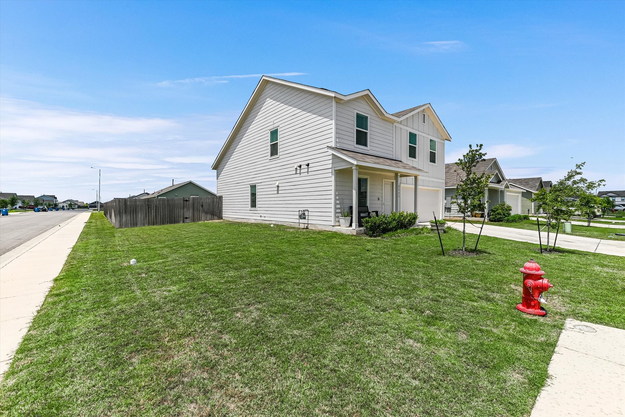 2223 Cumulus Court Lockhart, TX 78644 - Photo 2 of 20 a view of a house with a back yard