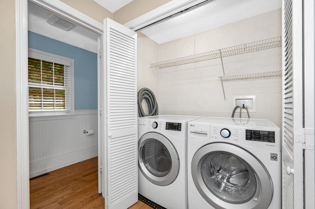 4 Coleman Road Newbury, MA 01922 - Photo 13 of 42 a utility room with dryer and washer